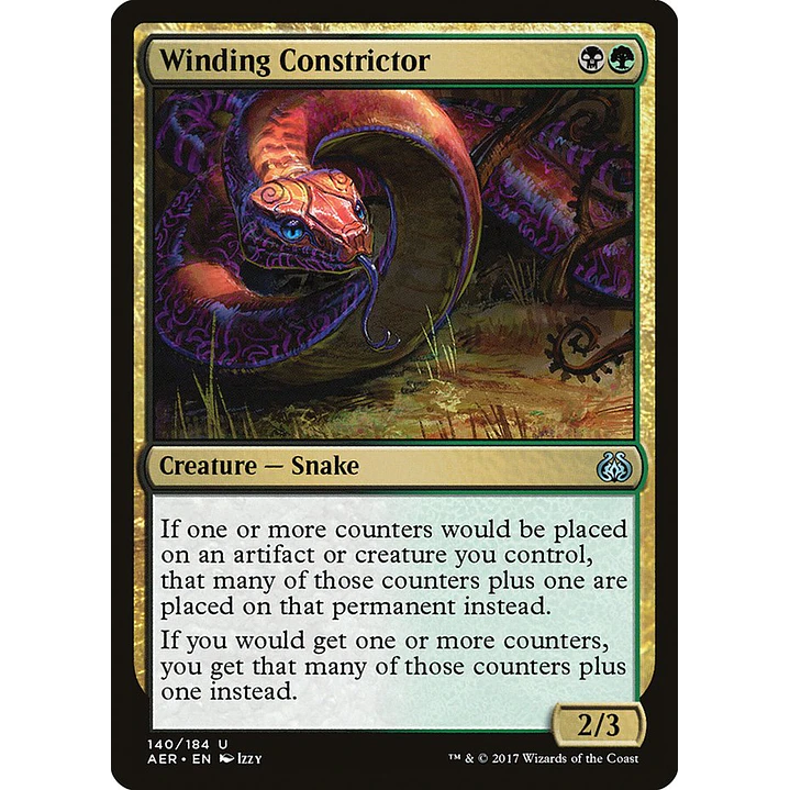 Winding Constrictor | Español | NM | AER 1
