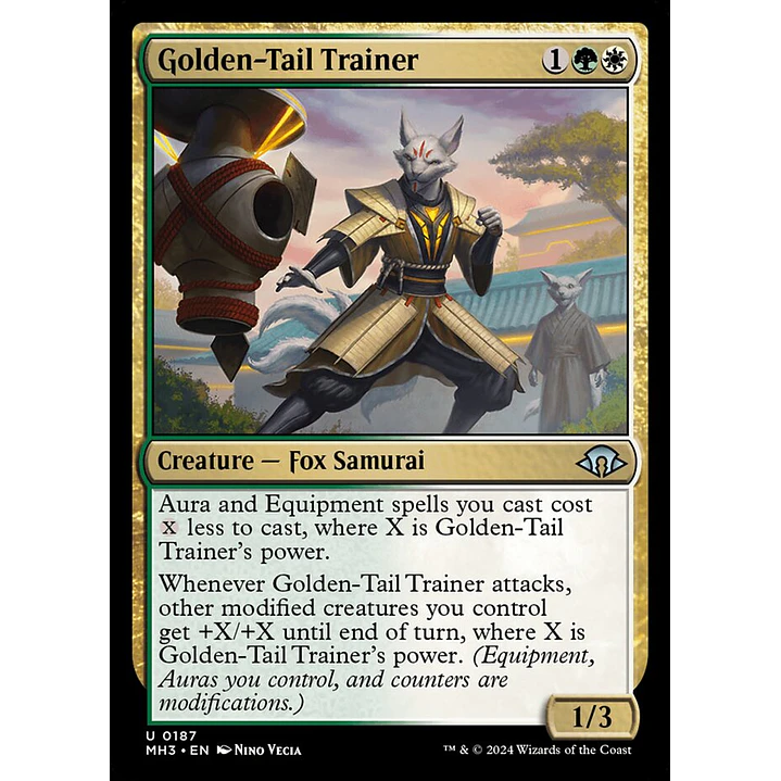 Golden-Tail Trainer | Español | NM | MH3 1