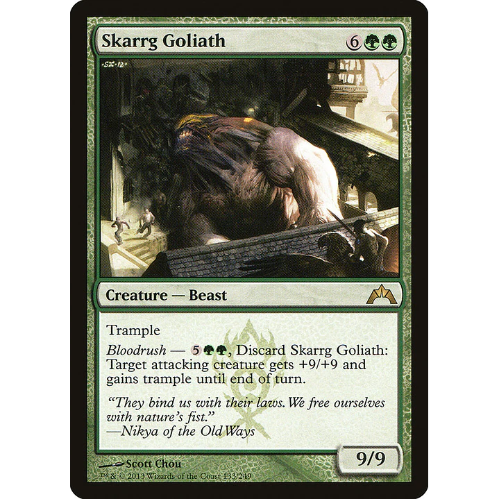 Skarrg Goliath | Inglés | NM | GTC 1