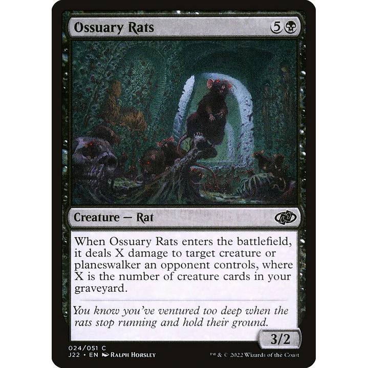 Ossuary Rats | Inglés | NM | J22 1