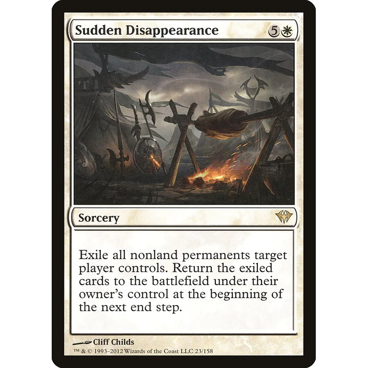 Sudden Disappearance | Español | NM | DKA 1