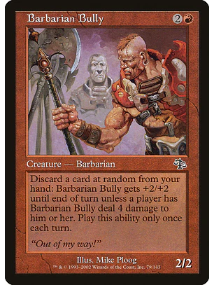 Barbarian Bully (Retro Frame) | Español | NM | JUD