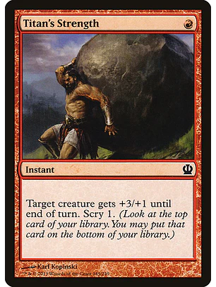 Titan's Strength | Español | NM | THS
