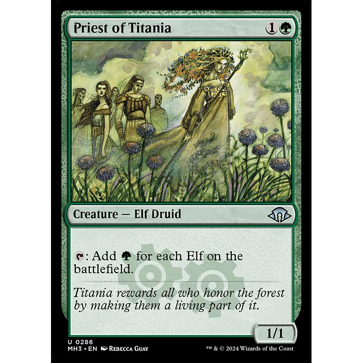 Priest of Titania | Español | NM | MH3 1