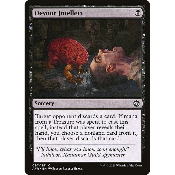 Devour Intellect | Español | NM | AFR 1
