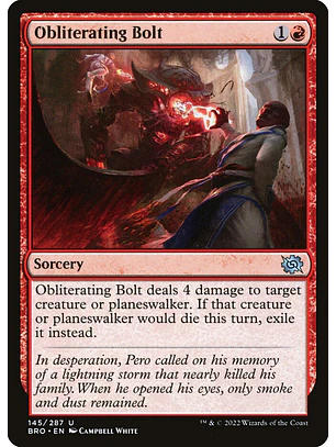 Obliterating Bolt | Inglés | NM | BRO