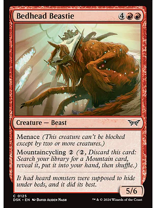 Bedhead Beastie | Inglés | NM | DSK