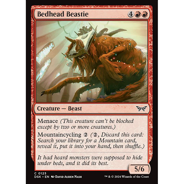 Bedhead Beastie | Inglés | NM | DSK 1