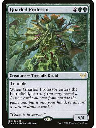 Gnarled Professor | Inglés | NM | STX