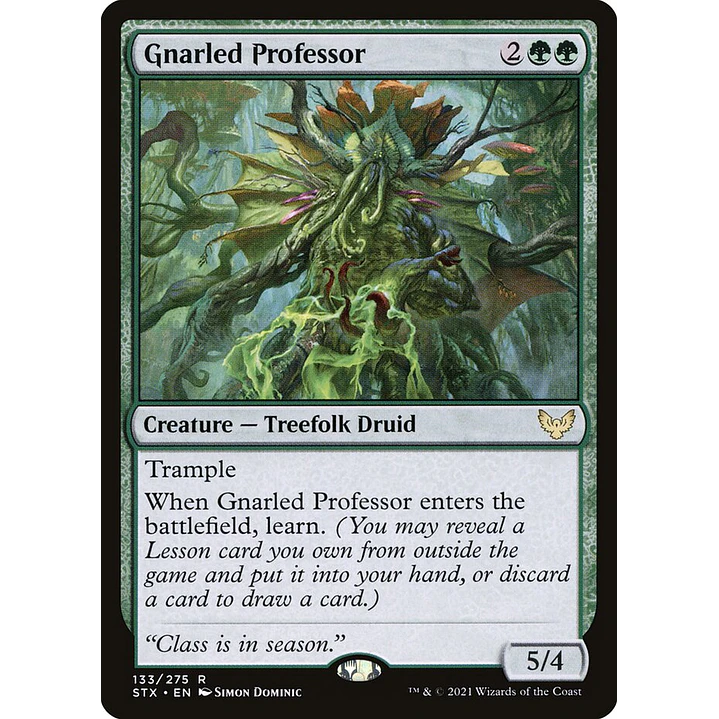 Gnarled Professor | Inglés | NM | STX 1