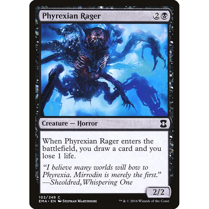 Phyrexian Rager | Inglés | NM | EMA 1