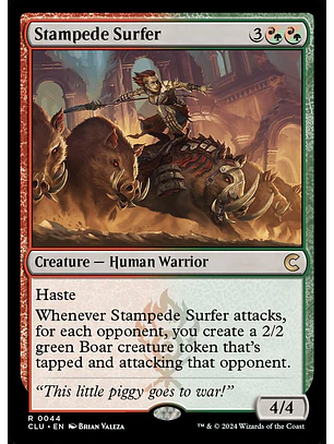 Stampede Surfer | Inglés | NM | CLU