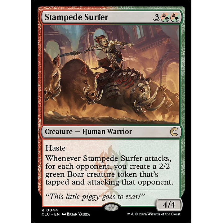 Stampede Surfer | Inglés | NM | CLU 1