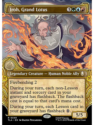 Iroh, Grand Lotus (Showcase) | Inglés | NM | TLA