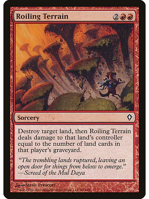 Roiling Terrain | Español | NM | WWK