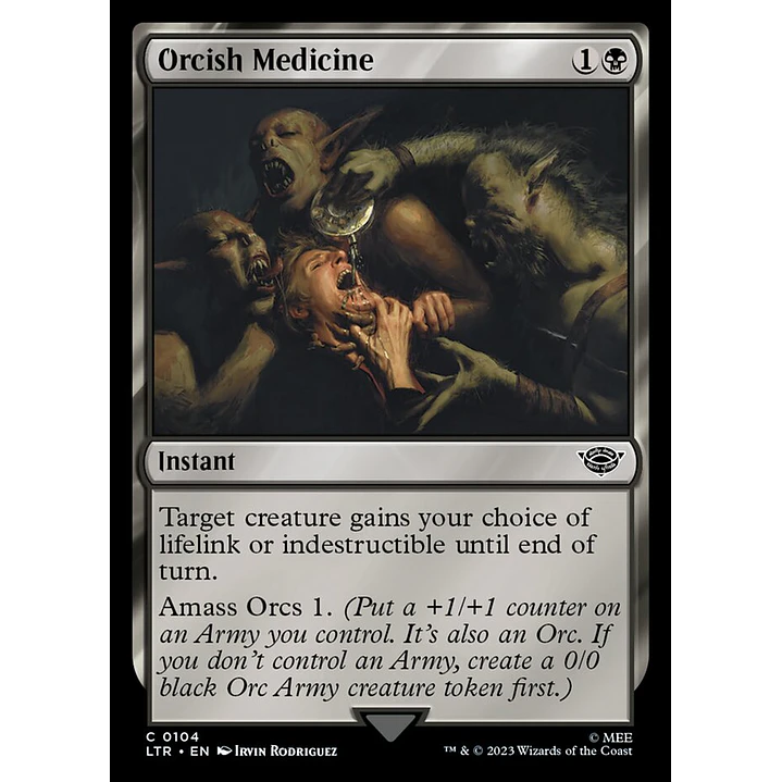 Orcish Medicine | Español | NM | LTR 1