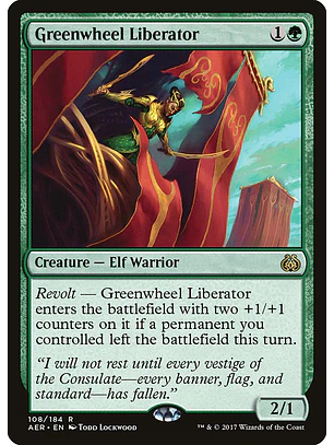 Greenwheel Liberator | Español | NM | AER