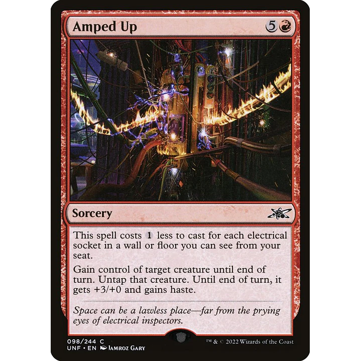 Amped Up | Inglés | NM | UNF 1