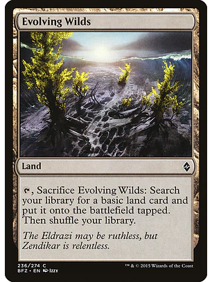 Evolving Wilds | Español | NM | BFZ