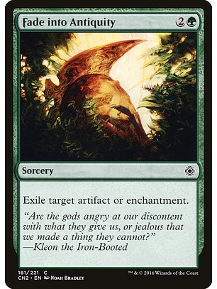 Fade into Antiquity | Inglés | NM | CN2