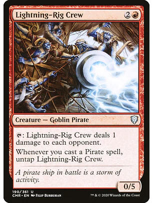 Lightning-Rig Crew | Inglés | NM | CMR