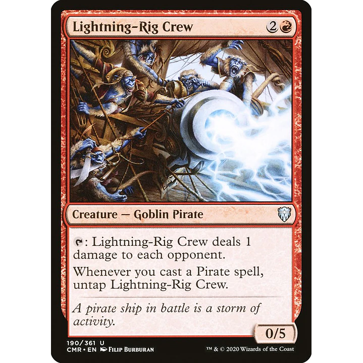 Lightning-Rig Crew | Inglés | NM | CMR 1