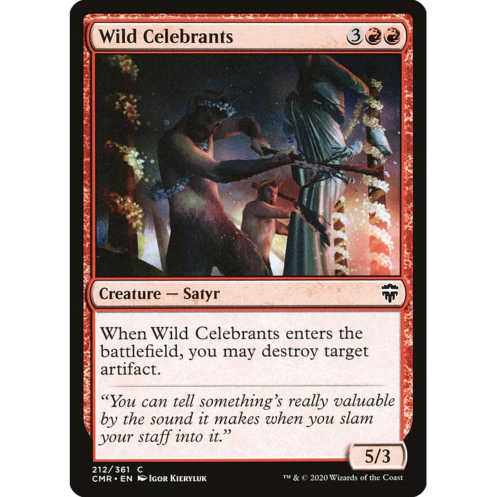 Wild Celebrants | Inglés | NM | CMR 1