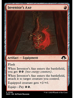 Inventor's Axe (foil) | Inglés | NM | MH3