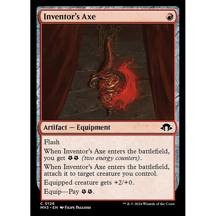 Inventor's Axe (foil) | Inglés | NM | MH3 1
