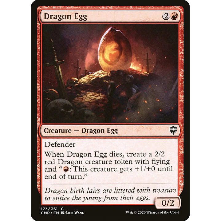 Dragon Egg | Inglés | NM | CMR 1