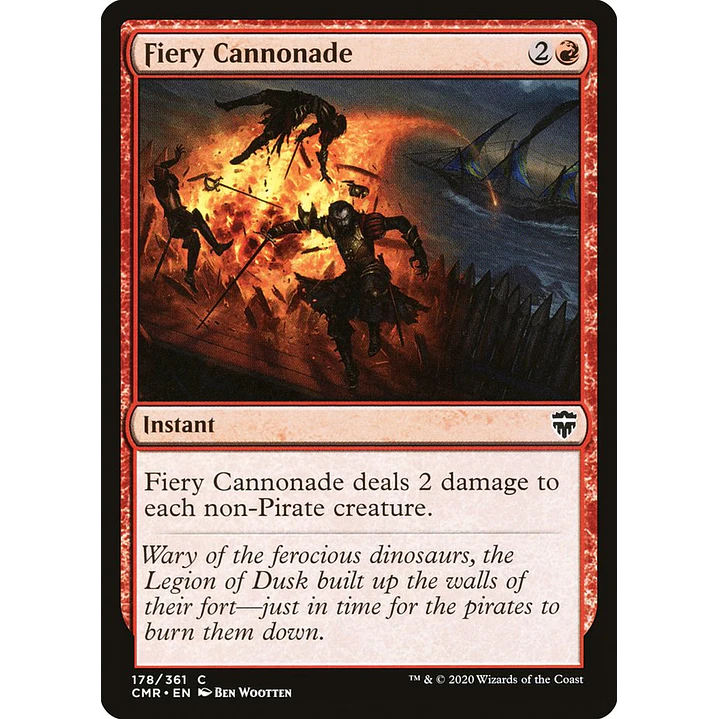 Fiery Cannonade | Inglés | NM | CMR 1
