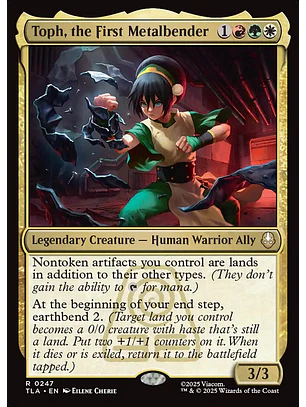 Toph, the First Metalbender (foil) | Inglés | NM | TLA