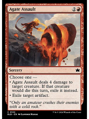 Agate Assault | Inglés | NM | BLB
