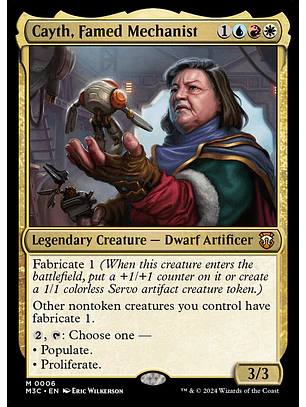 Cayth, Famed Mechanist | Español | NM | M3C
