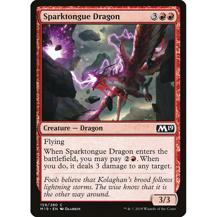 Sparktongue Dragon | Inglés | NM | M19 1