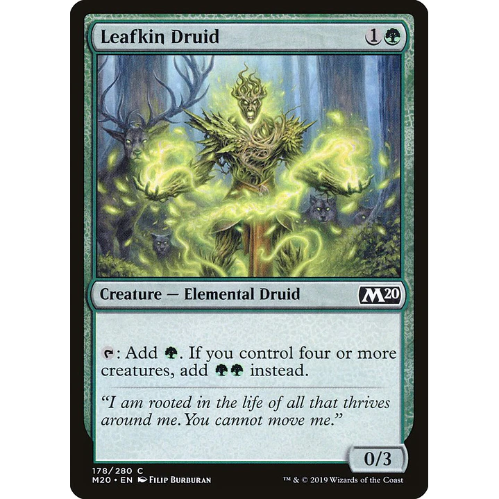 Leafkin Druid | Español | NM | M20 1