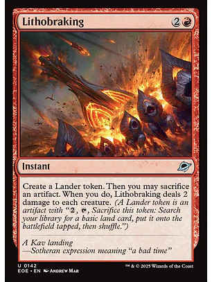 Lithobraking (foil) | Inglés | NM | EOE