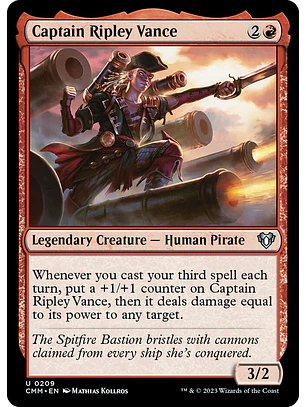 Captain Ripley Vance | Inglés | NM | CMM