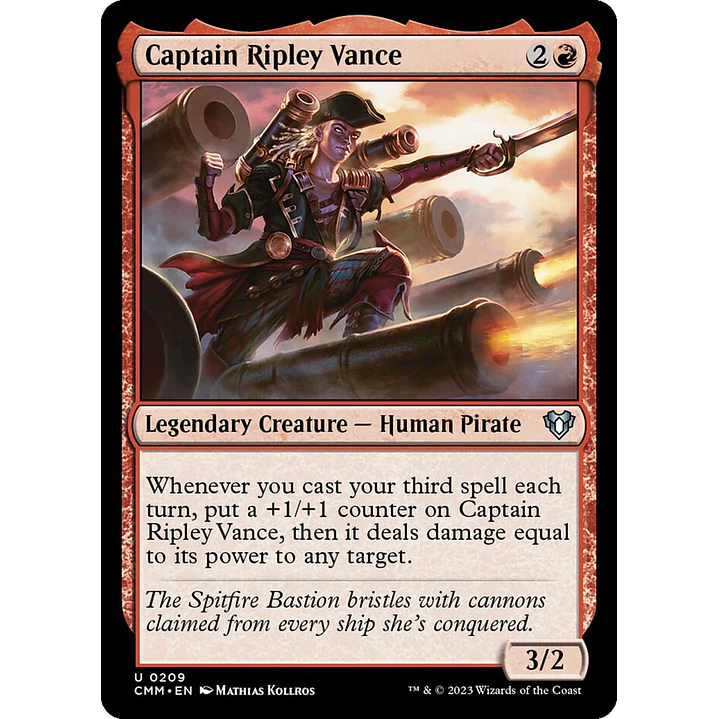 Captain Ripley Vance | Inglés | NM | CMM 1