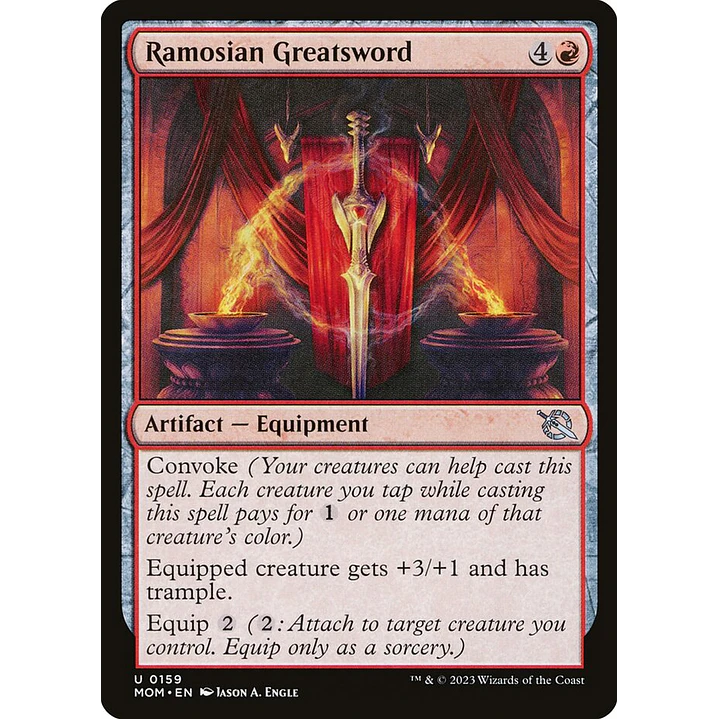 Ramosian Greatsword | Inglés | NM | MOM 1