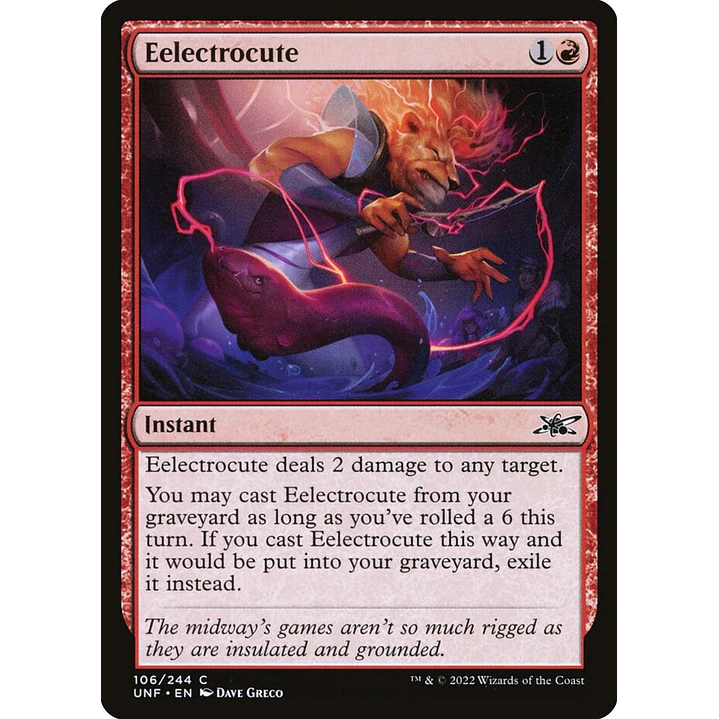 Eelectrocute | Inglés | NM | UNF 1