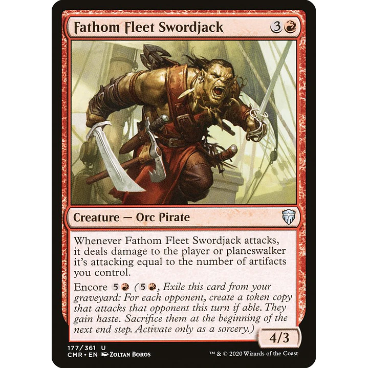 Fathom Fleet Swordjack | Inglés | NM | CMR 1