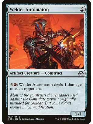 Welder Automaton | Español | NM | AER