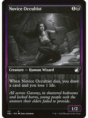 Novice Occultist | Inglés | NM | DBL