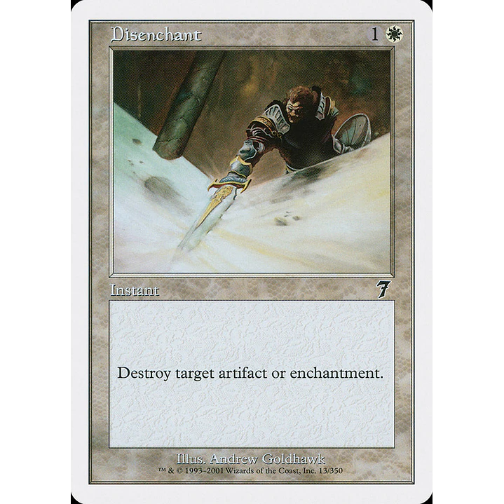 Disenchant (Retro Frame) | Español | NM | 7ED 1