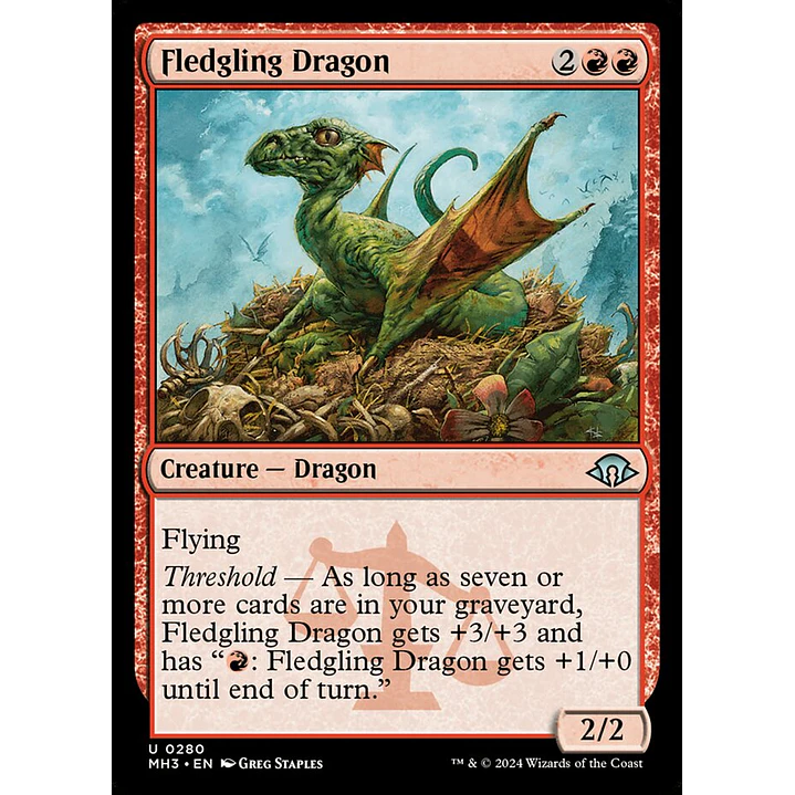 Fledgling Dragon | Inglés | NM | MH3 1
