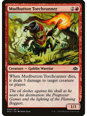 Mudbutton Torchrunner | Inglés | NM | PCA