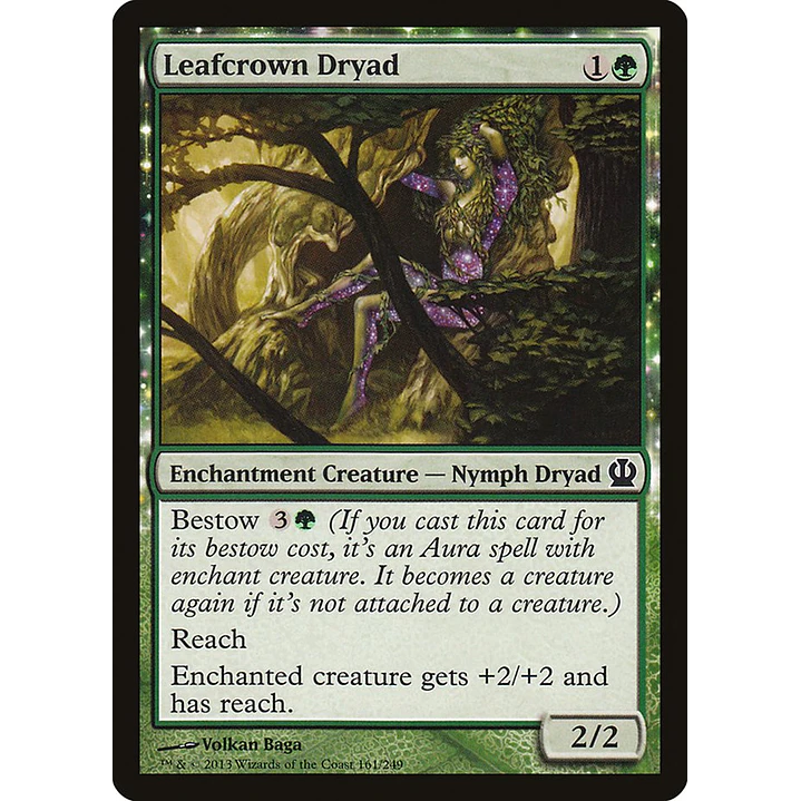 Leafcrown Dryad | Español | NM | THS 1