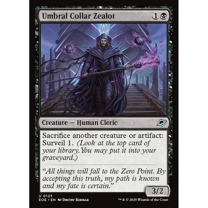 Umbral Collar Zealot (foil) | Inglés | NM | EOE 1