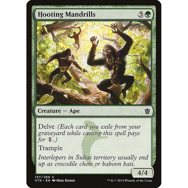 Hooting Mandrills | Español | NM | KTK 1